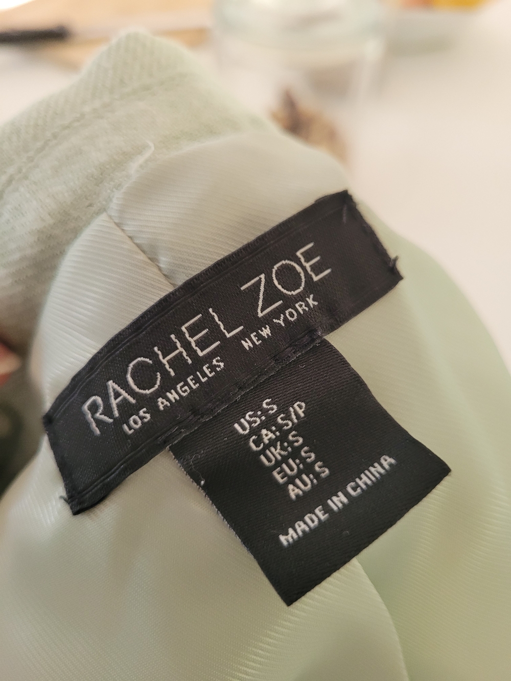 Rachel Zoe Cropped Linen-Blend Blazer - Picture 3 of 4